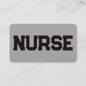 Verpleegkunde Aangepaste QR Visitekaartje (Voorkant)