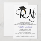 Verpleegkunde Afstudeer aankondiging met stethosco (Voorkant / Achterkant)