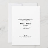 Verpleegkunde Bachelor of Science Afstuderen Foto  Aankondiging (Achterkant)