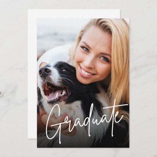 Verpleegkunde Bachelor of Science Afstuderen Foto  Aankondiging (Voorkant / Achterkant)