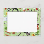 Verpleegkunde Briefkaart (Achterkant)