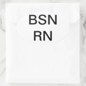 Verpleegkunde BSN, Sticker (Tas)