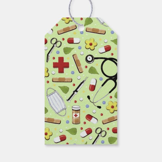 Verpleegkunde Cadeaulabel (Achterkant)