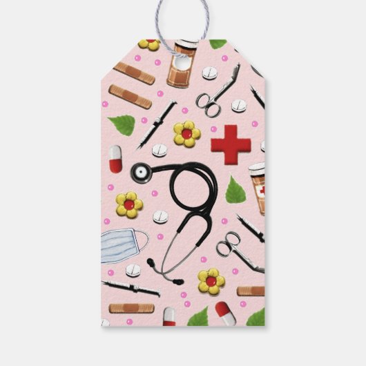 Verpleegkunde Cadeaulabel (Achterkant)