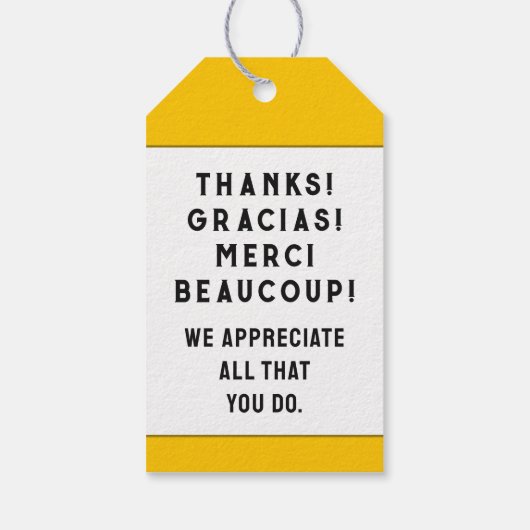 Verpleegkunde Cadeaulabel (Achterkant)