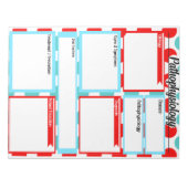 Verpleegkunde Documentatie Pathofysiologie Sjabloo Notitieblok (Voorkant)