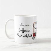 Verpleegkunde is de kunst van de verzorging koffiemok (Links)