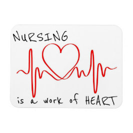 Verpleegkunde is een kunstwerk Dank je wel Magneet