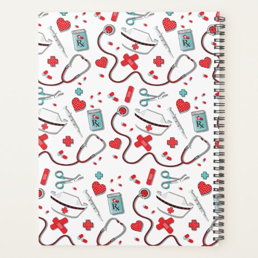 Verpleegkunde is een kunstwerk planner (Achterkant)