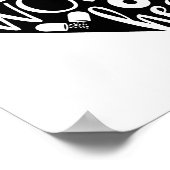 Verpleegkunde is een kunstwerk poster (Hoek)