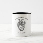 Verpleegkunde is een Mok van hartkoffie (Center)