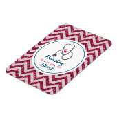 Verpleegkunde is een werk van het hart Gezegde met Magneet (Linkerzijde)