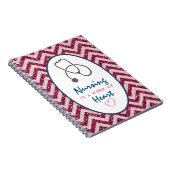 Verpleegkunde is een werk van het hart Gezegde met Notitieboek (Rechterzijde)