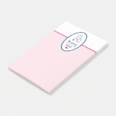 Verpleegkunde is een werk van het hart Gezegde met Post-it® Notes (Schuin)