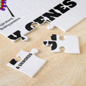 Verpleegkunde is in mijn genen (DNA-replicatie) Legpuzzel (Zijkant)