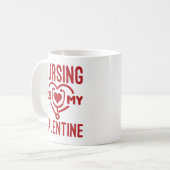 Verpleegkunde is mijn Valentijn verpleegkundige Va Koffiemok (Voorkant links)