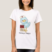 Verpleegkunde is Tweet T-shirt (Voorkant)