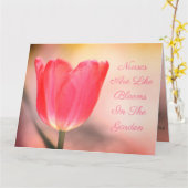 Verpleegkunde Kaart (Gele Bloem)