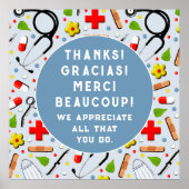 Verpleegkunde Poster (Voorkant)