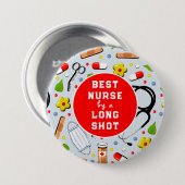 Verpleegkunde Ronde Button 7,6 Cm (Voorkant /achterkant)