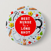 Verpleegkunde Ronde Button 7,6 Cm (Voorkant)
