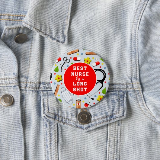 Verpleegkunde Ronde Button 7,6 Cm (In situ)