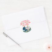 verpleegkunde ronde sticker (Envelop)