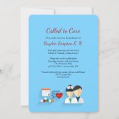 Verpleegkunde School afgestudeerden uitnodiging (Voorkant)