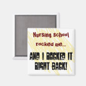 Verpleegkunde school Ik schudde het magneet (Voorkant / Achterkant)