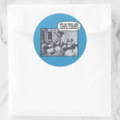 Verpleegkunde School Instructeur - Doohicky Ronde Sticker (Tas)