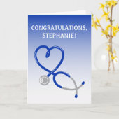 Verpleegkunde School Medische School Afstuderen Kaart (Gele Bloem)