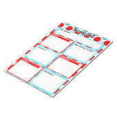 Verpleegkunde Student Skills Sjabloon Notitieblok (Schuin)