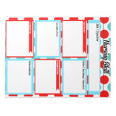 Verpleegkunde Student Skills Sjabloon Notitieblok (Voorkant)