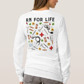 Verpleegkunde T-shirt (Achterkant)