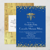 Verpleegkundeacademie: Blauw goud Kaart (Voorkant / Achterkant)