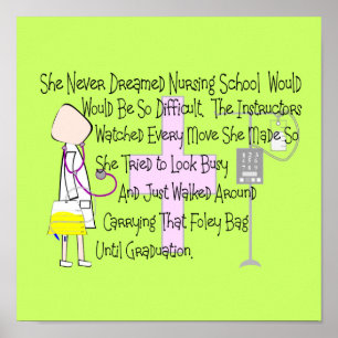 Verpleegkundeartikel Poster "Foley Bag"