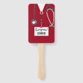 Verpleegkundehandboek Afstuderen Handwaaier (Achterkant)