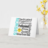 Verpleegkundeherkenning Collage - Week van de Nati Kaart (Gele Bloem)