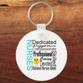 Verpleegkundeherkenning Collage - Week van de Nati Sleutelhanger (Voorkant)