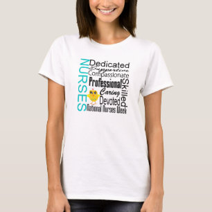 Verpleegkundeherkenning Collage - Week van de Nati T-shirt