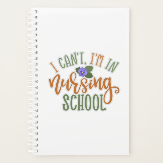 Verpleegkundeontwerp dat ik niet in de verpleegsch planner (Voorkant)