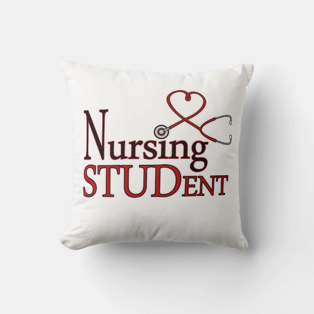 Verpleegkundestudent Kussen (Voorkant)