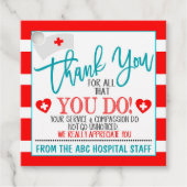 Verpleegkundewaarneming Label (Voorkant)