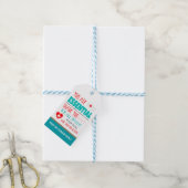 Verpleegkundewaarneming Label Cadeaulabel (Met Touw)