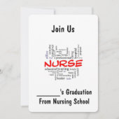 **** VERPLEEGKUNDIG AFSTUDEREN**** UITNODIGING (Voorkant)