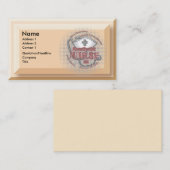 Verpleegkundig anesthesieaxioma visitekaartje (Voorkant / Achterkant)