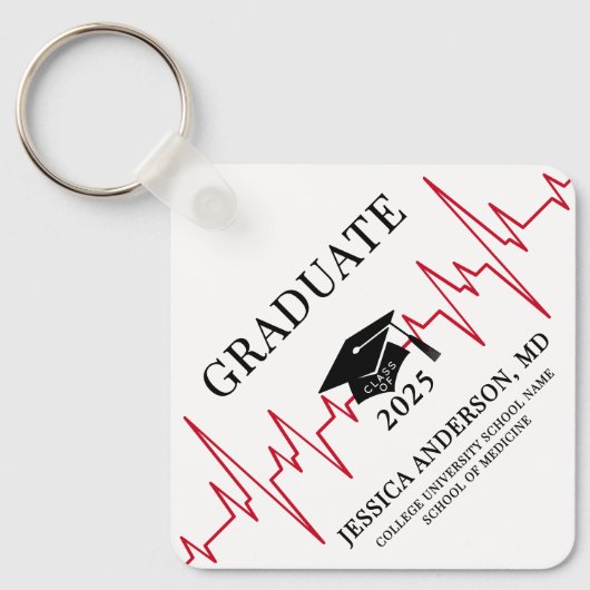 verpleegkundig arts sleutelhanger (Voorkant)