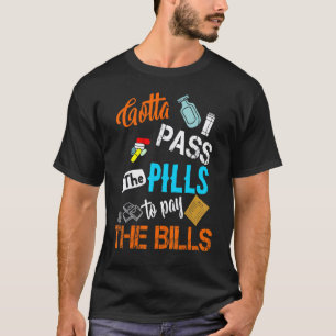 Verpleegkundig beroep Rn Apotheker Klinisch verple T-shirt