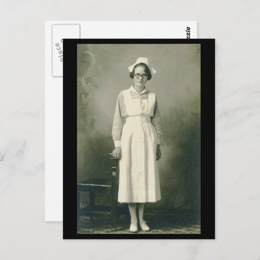  verpleegkundig Briefkaart (Voorkant / Achterkant)