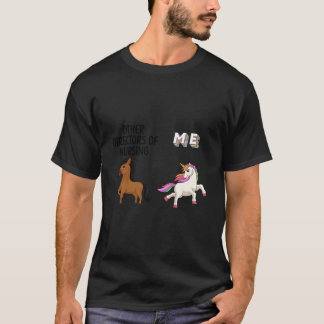 Verpleegkundig Directeur Directeur Eenhoorn Verple T-shirt